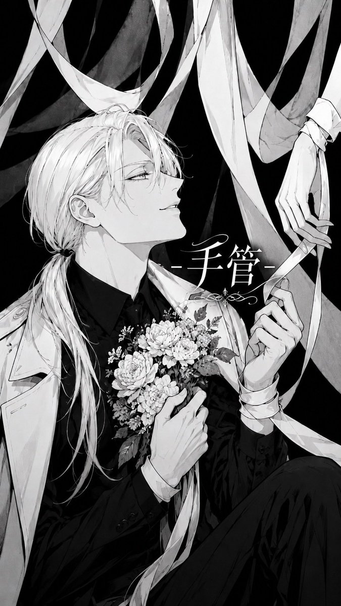 Monochrome Gothic Manga Puppet Ribbons