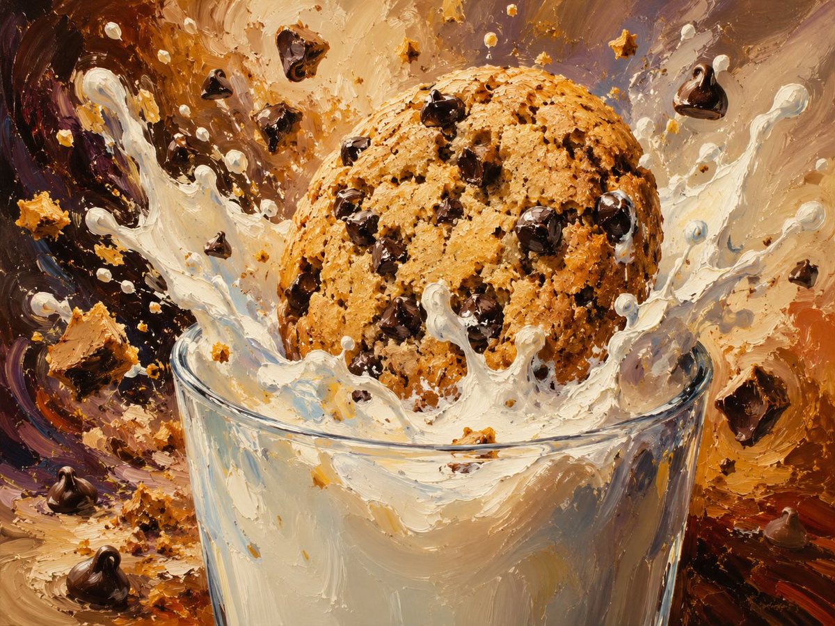 Impasto Cookie Milk Splash