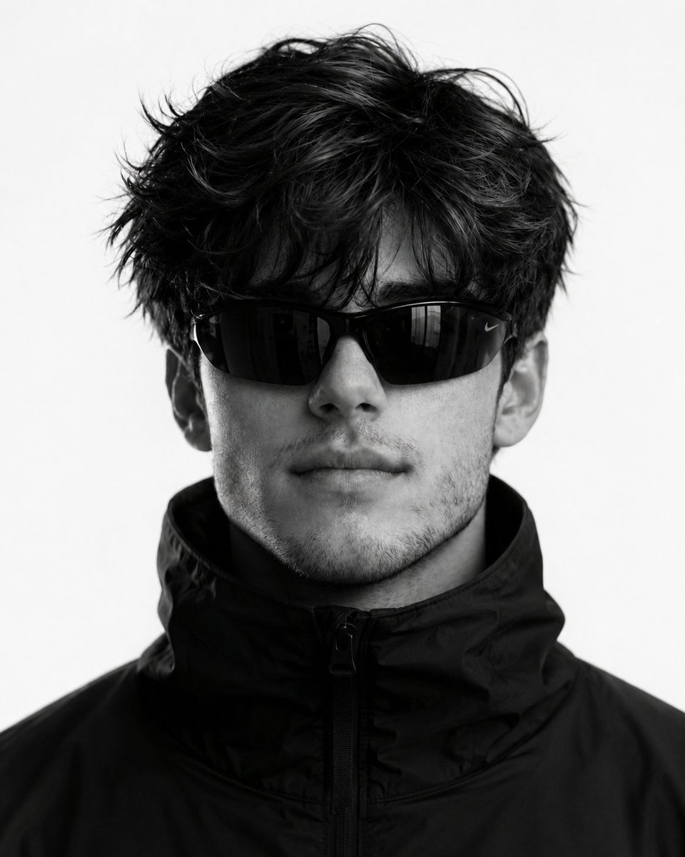 Minimalist Nike Atelier Style Portrait