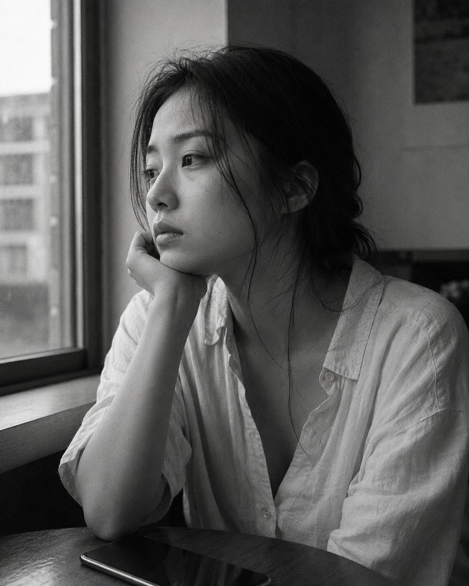 Cinematic Apartment Night Portrait