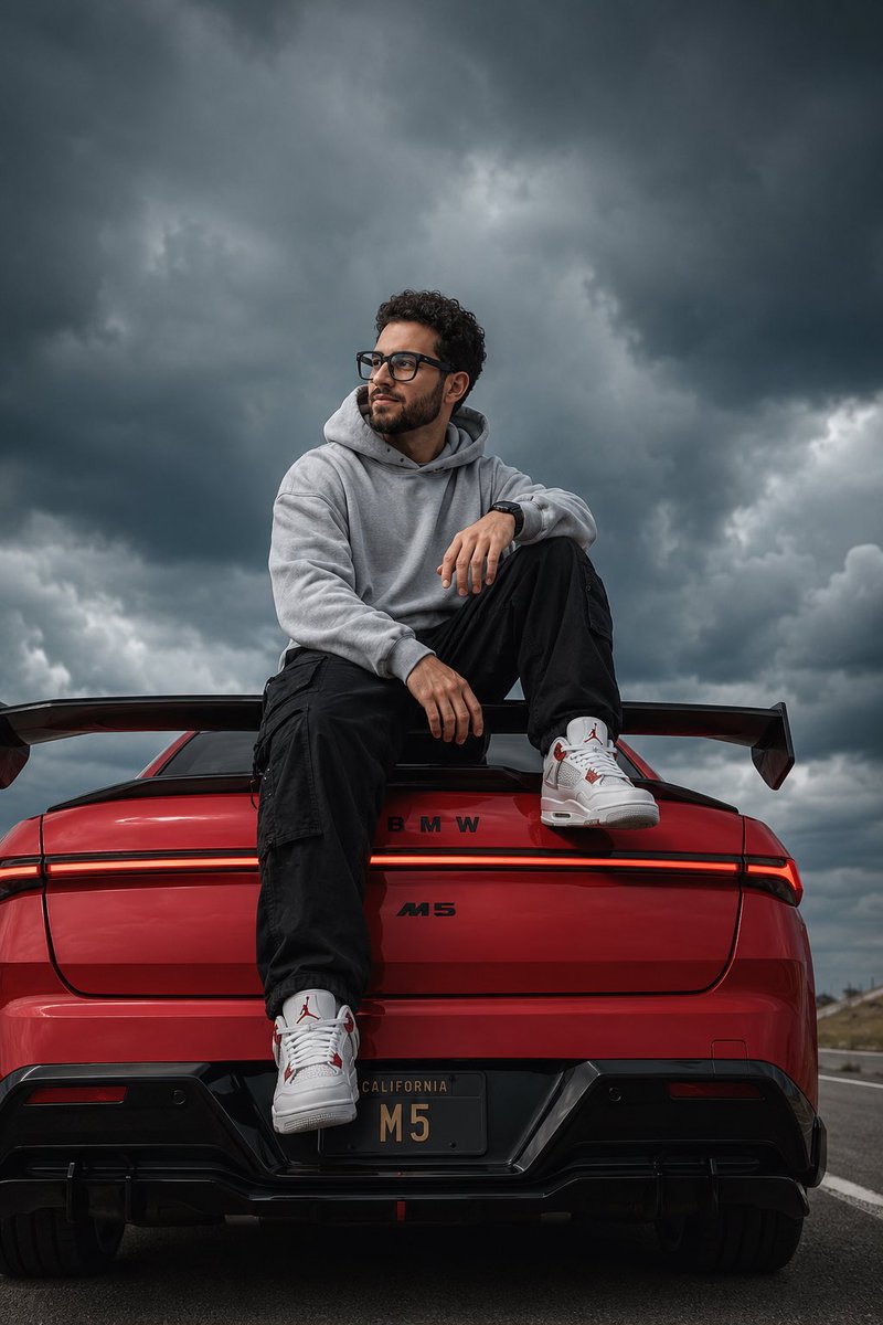 BMW M5 Automotive Fashion Photography