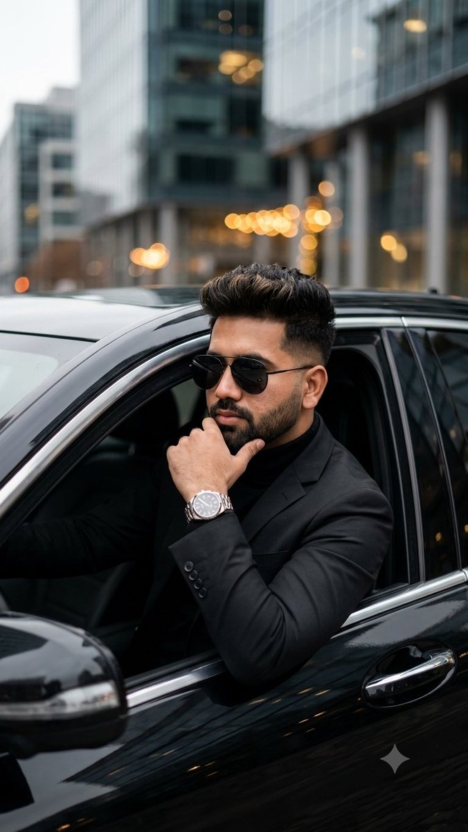 Luxury Sedan Cinematic Portrait
