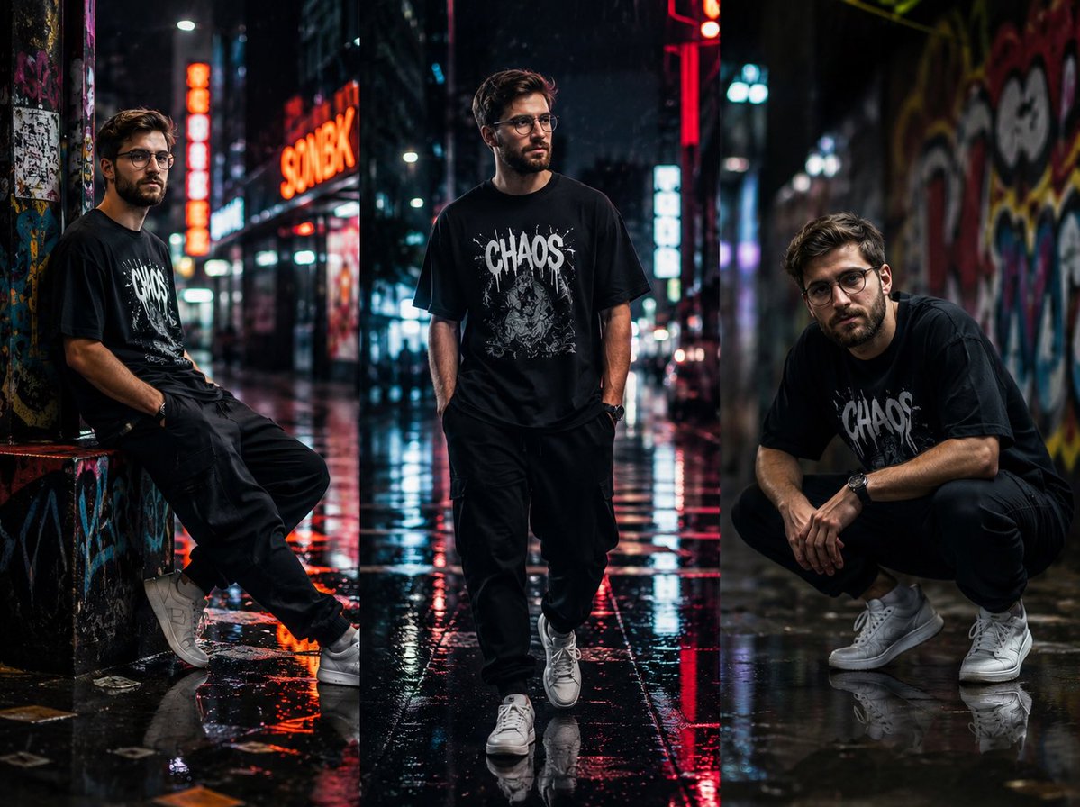 Cinematic Urban Streetwear Portrait