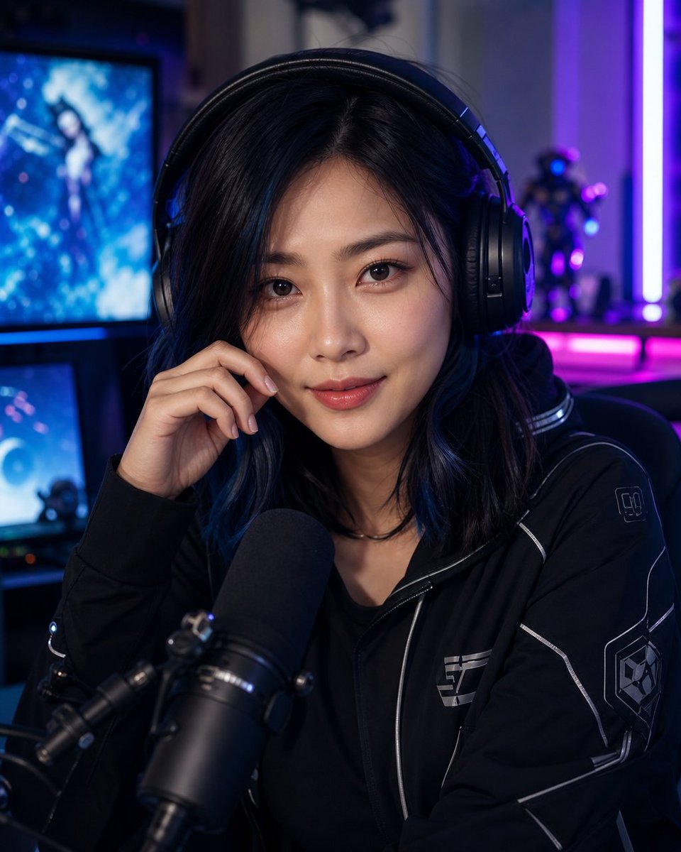 Asian Digital Influencer Portrait