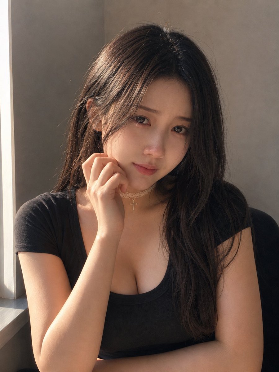 Window Lit East Asian Portrait