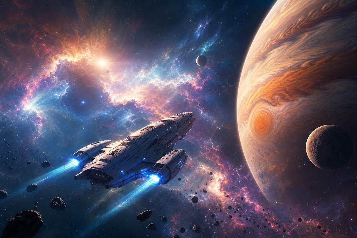 Epic Galactic Exploration Vessel