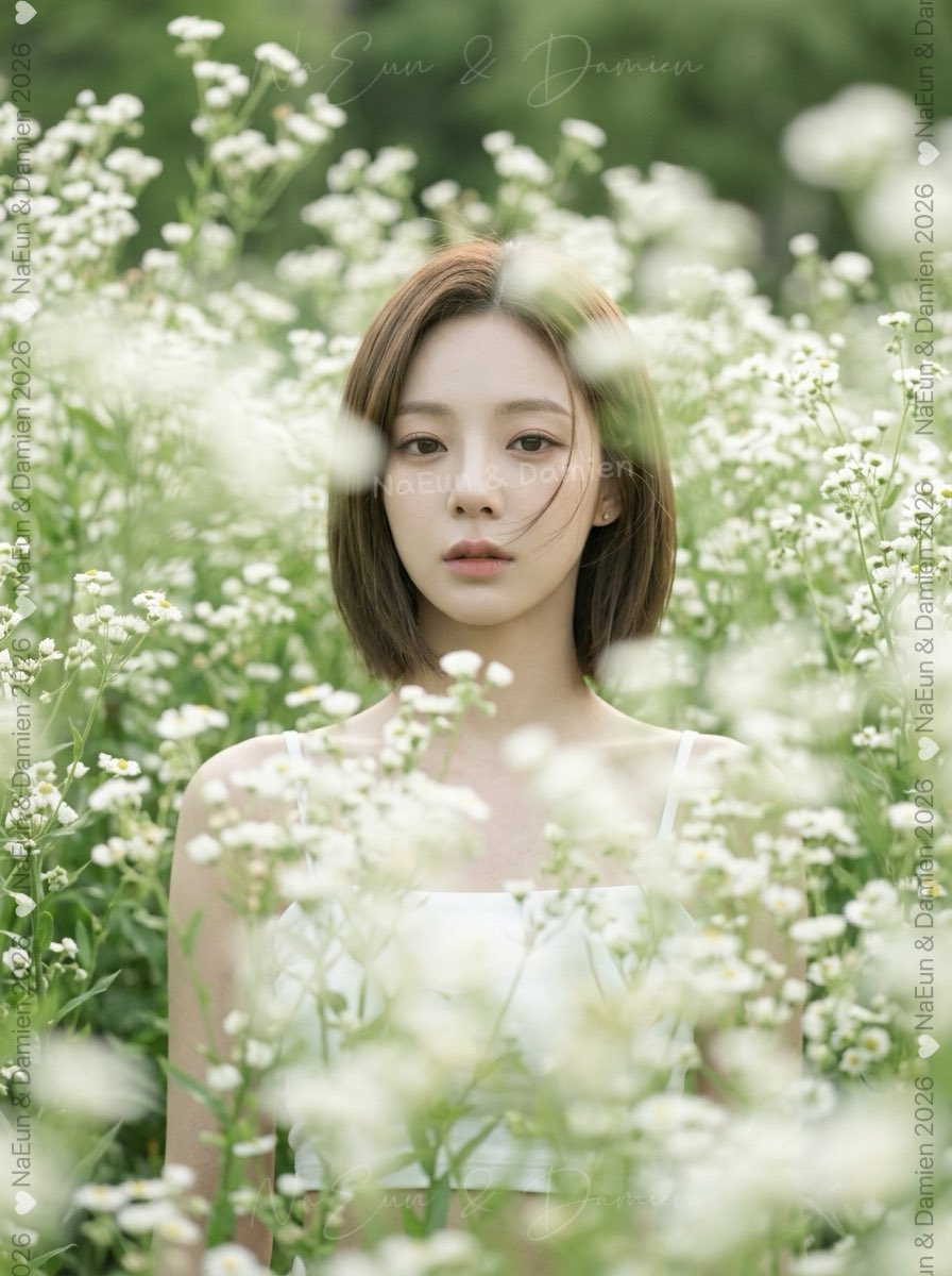 Soft Wildflower Portrait