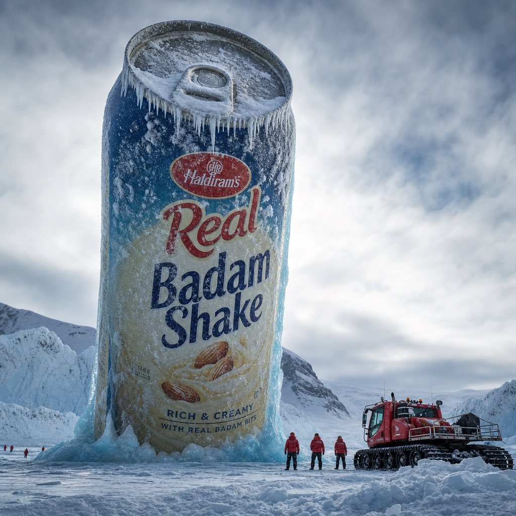 Arctic Frozen Product Monument