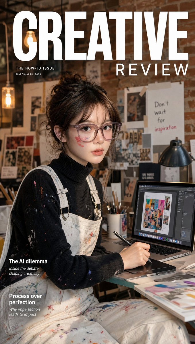 Creative Industry Magazine Cover