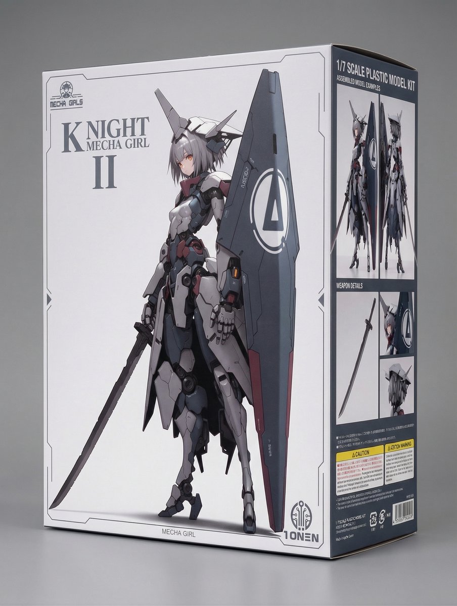 KNIGHT MECHA GIRL Figure Concept