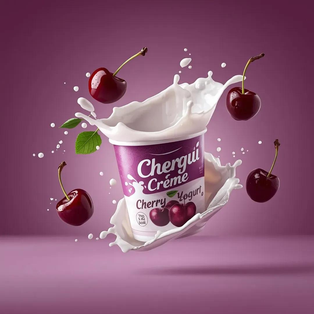 High-End Commercial Yogurt Product Photography Prompt for Nano Banana Pro
