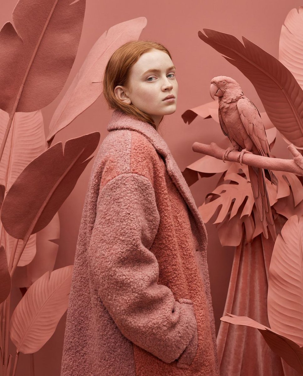 Avant-Garde Editorial Velvet Portrait