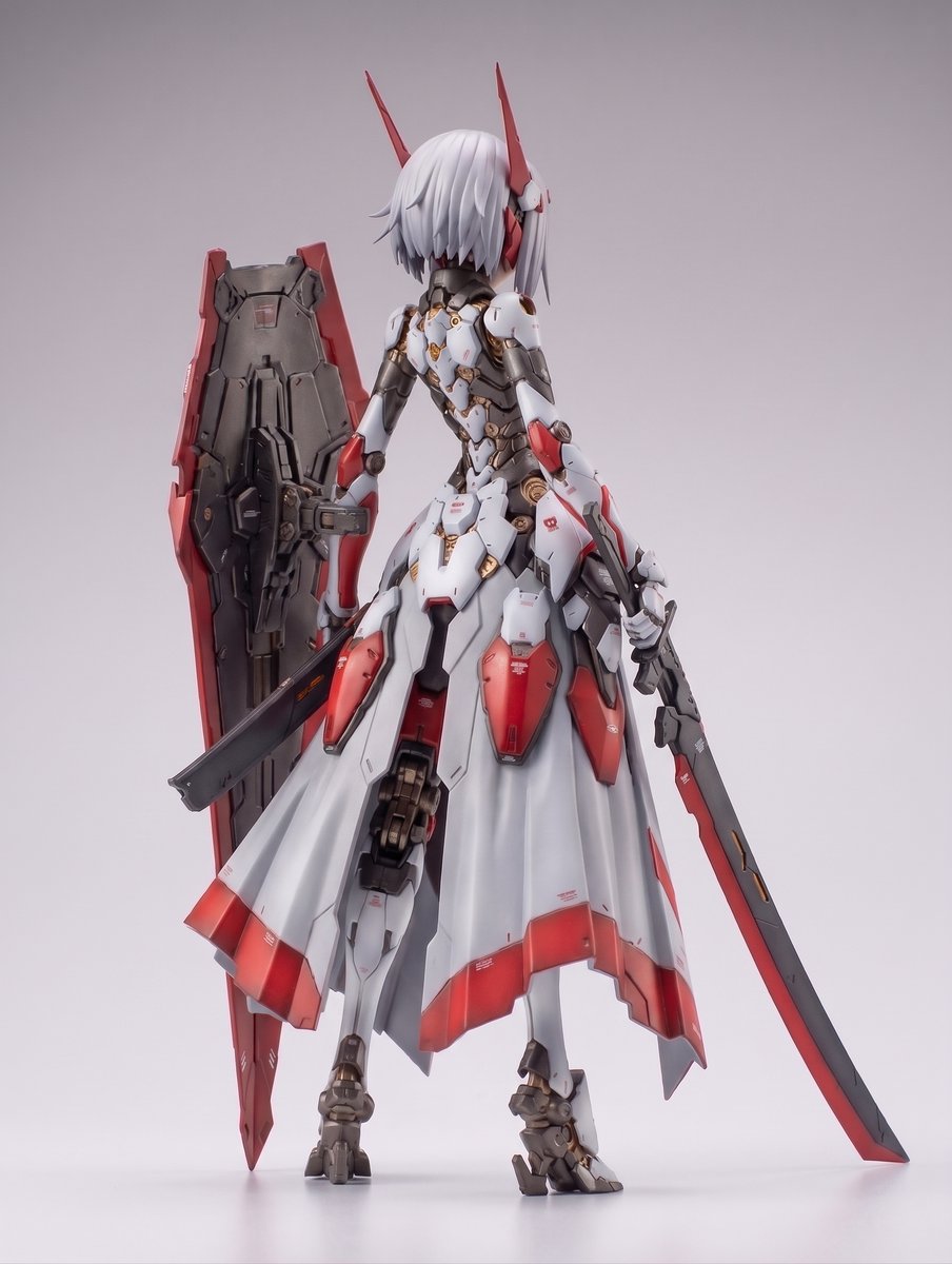 Knight Mecha Girl Model Kit Style