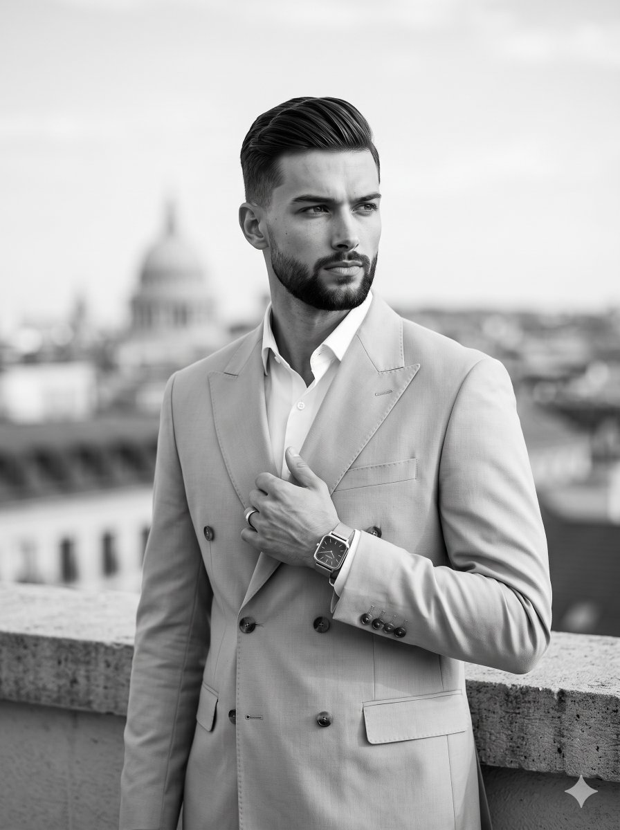 Editorial Menswear Fashion Portrait