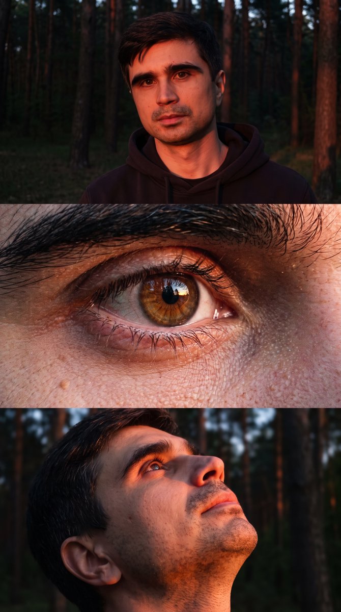 Candid Phone Photography Triptych