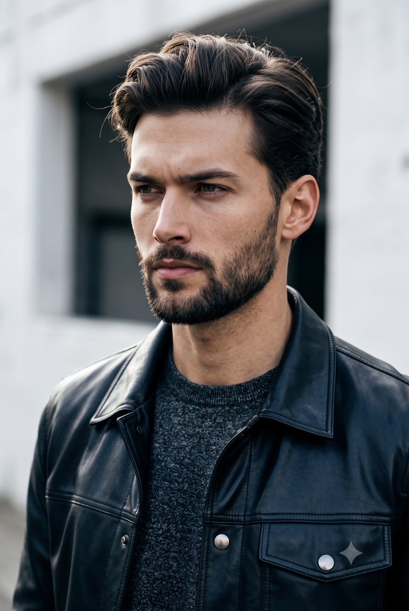 Cinematic Male Street Portrait