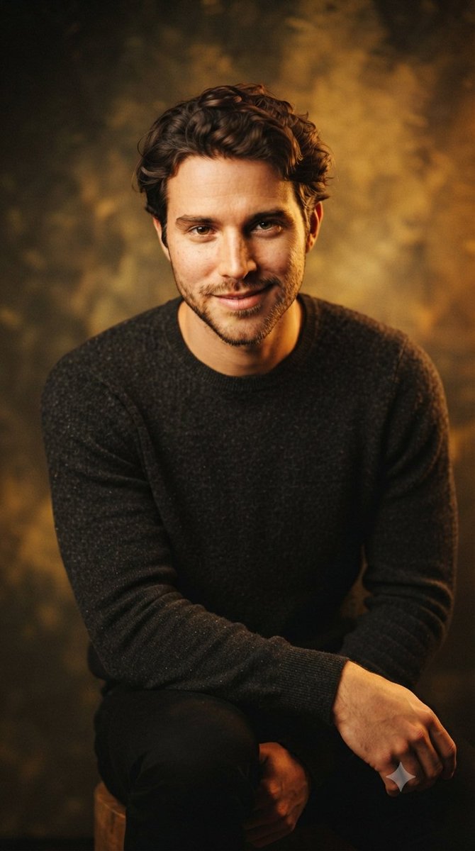Handsome Studio Style Male Portrait