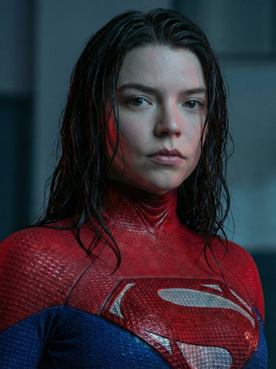 Ultra-Realistic Cinematic Female Superhero Portrait