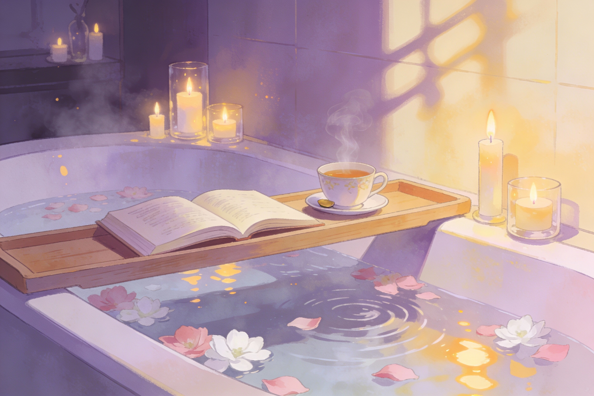 Serene Bath for Self-Care
