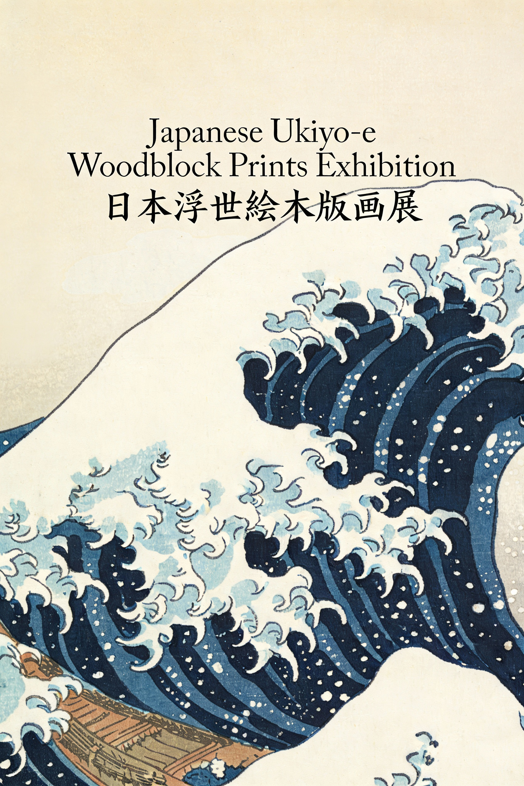 Japanese Ukiyo-e Museum Poster