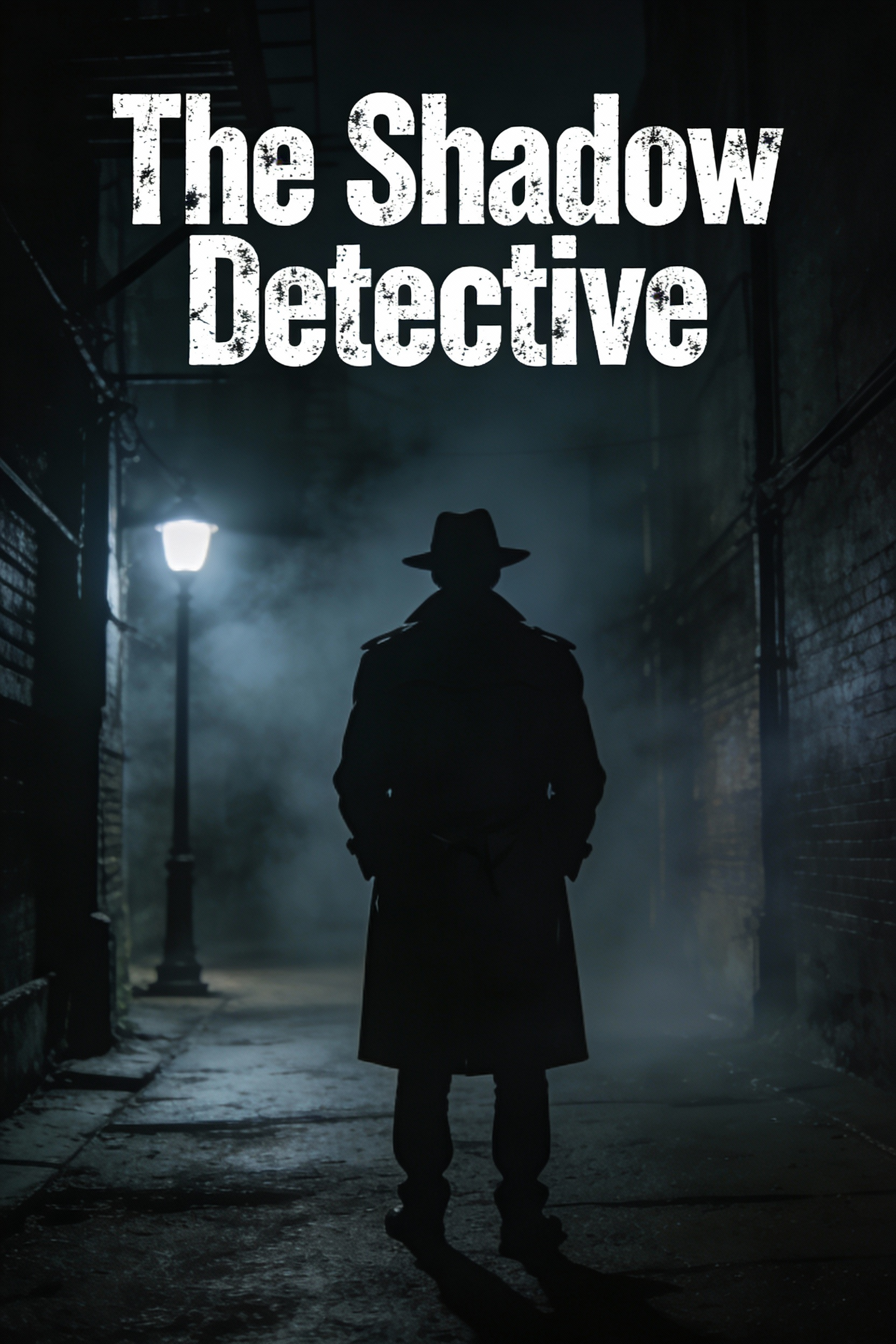 Crime Novel Book Cover "The Shadow Detective"