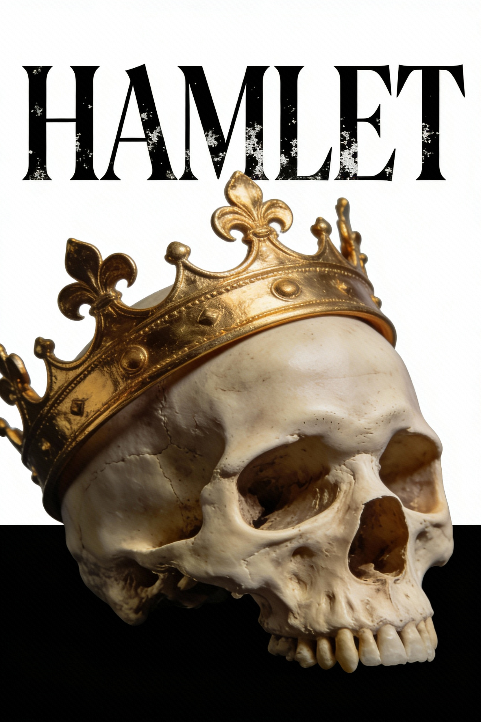 Dramatic Minimalist Hamlet Poster