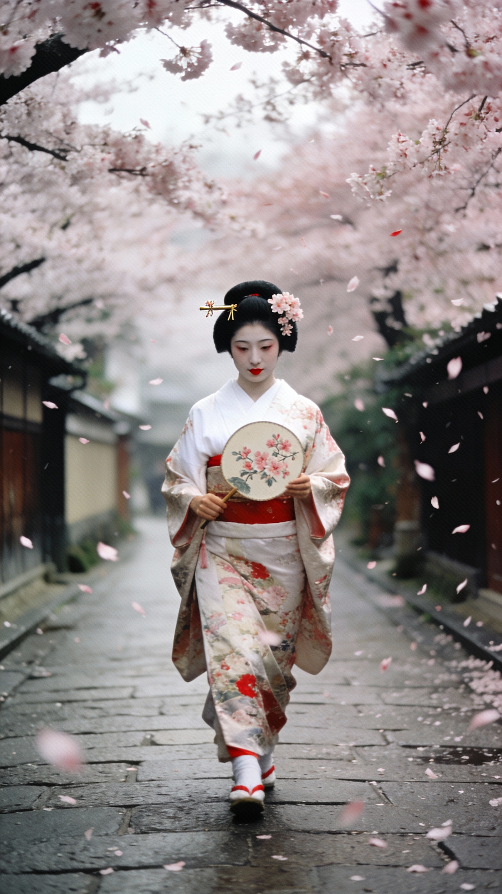 Kyoto Geisha Moment