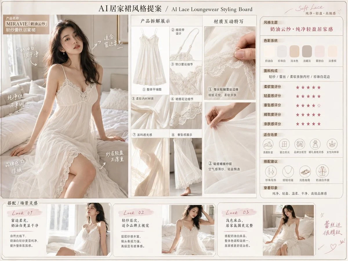 Please generate a lateral 4:3 image of the "Ailace-House-style proposal" in Chinese with a high-level photo qu