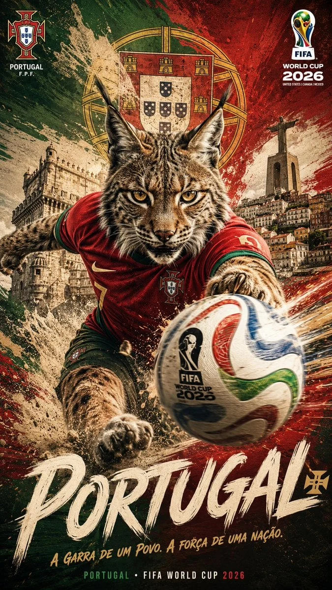 FIFA World Cup National Spirit Poster