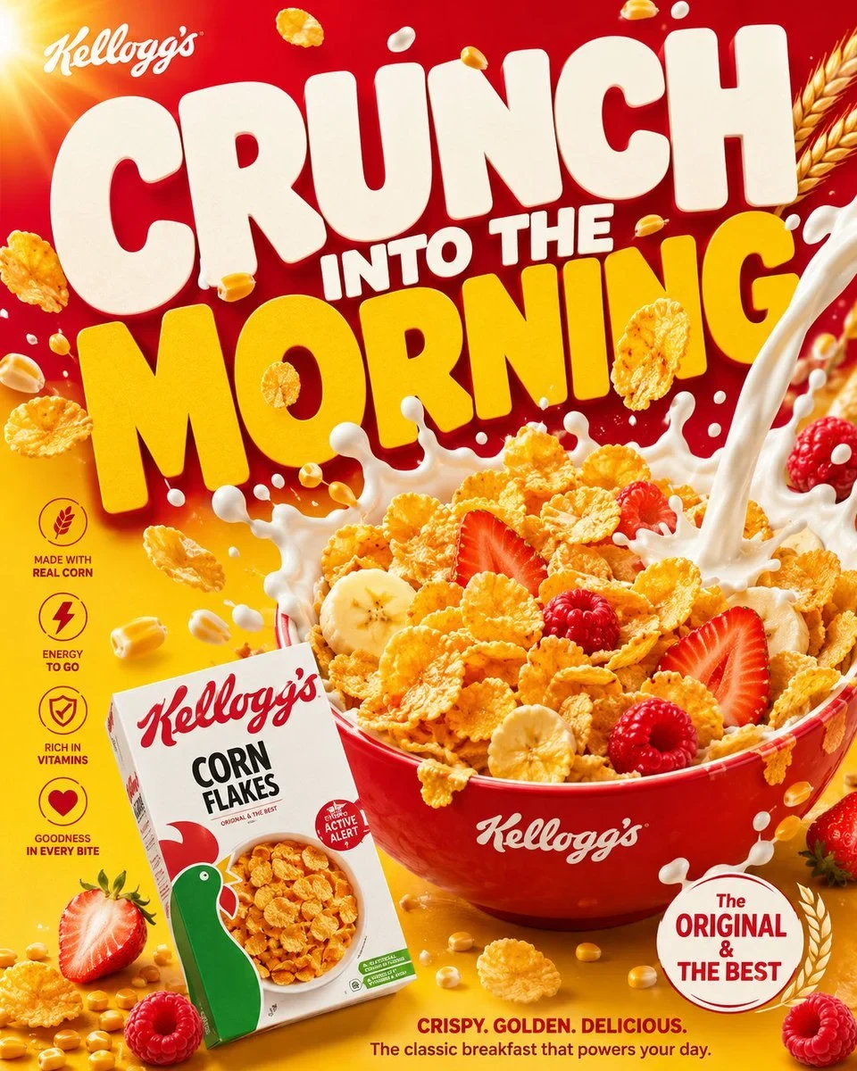 **GOLDEN MORN VIRAL FMCG POSTER CAMPAIGN SYSTEM** **“START GOLDEN