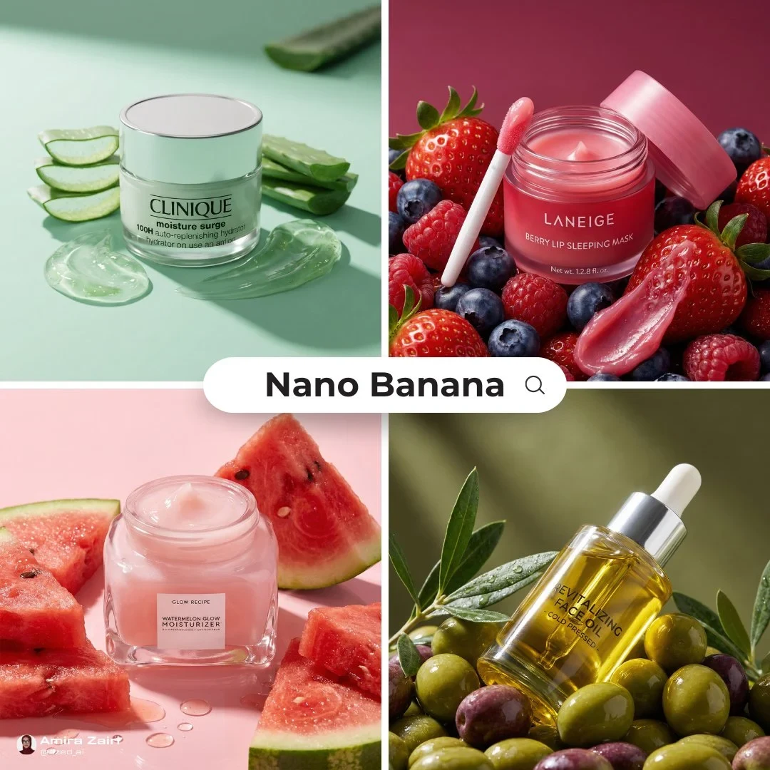 Ingredient Skincare Product Ad