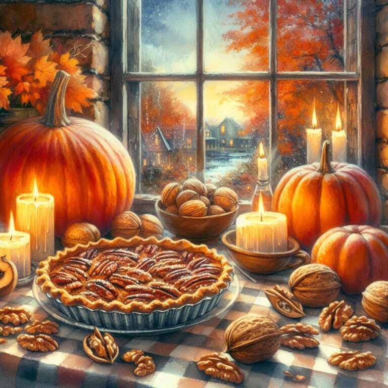 Cozy Autumn Scene with Warm Atmosphere