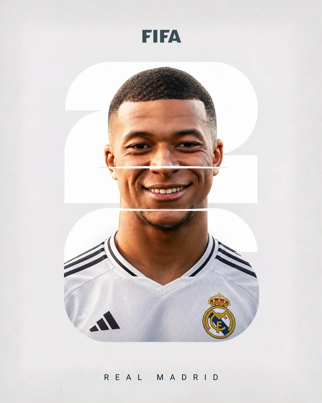 FIFA 25 Footballer Glitch Cover Poster