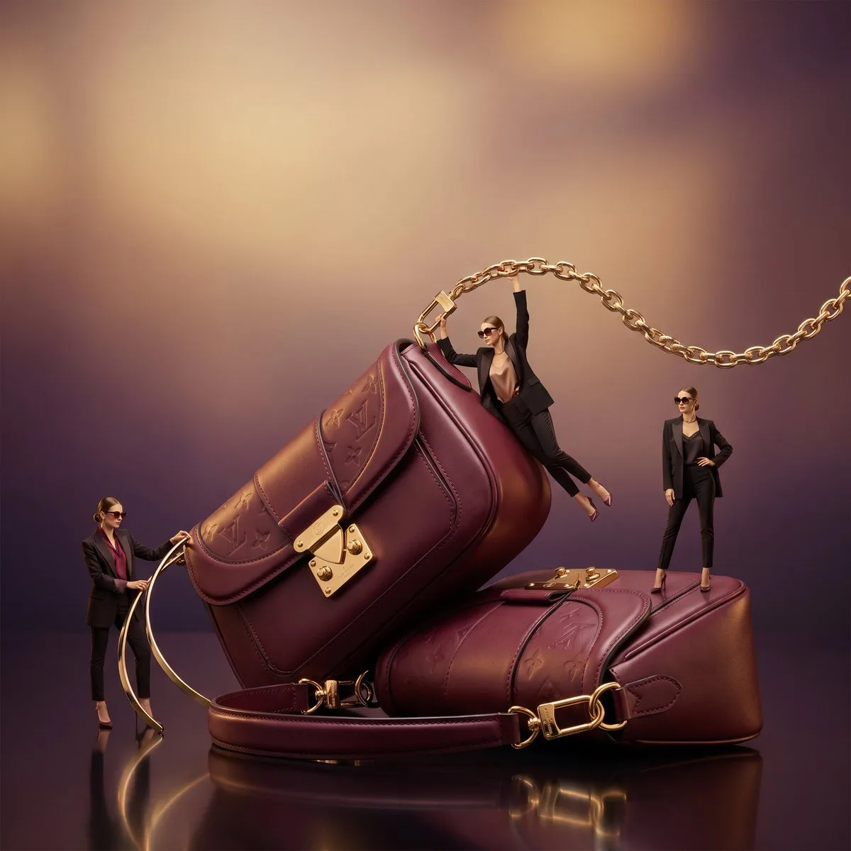 Product Marketing - Surreal Luxury Handbag Editorial
