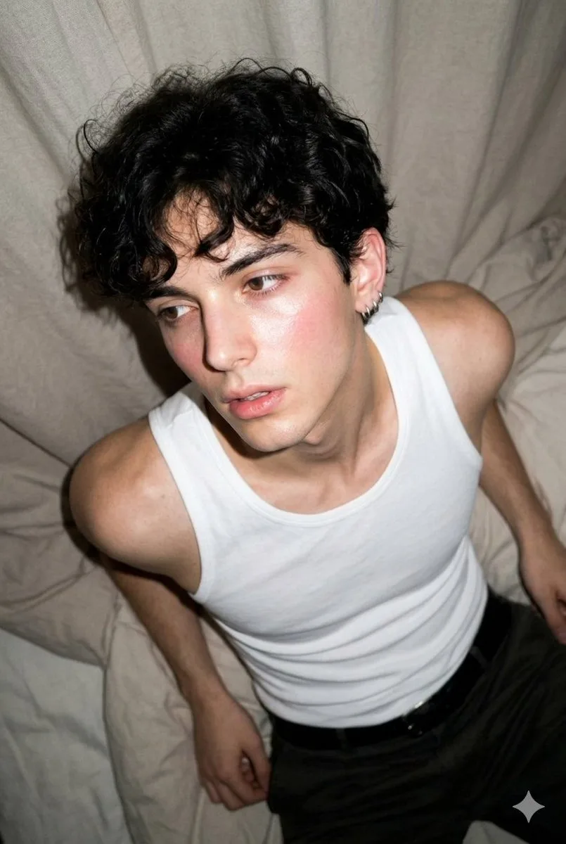 Profile / Avatar - 2000s Digicam Flash Portrait