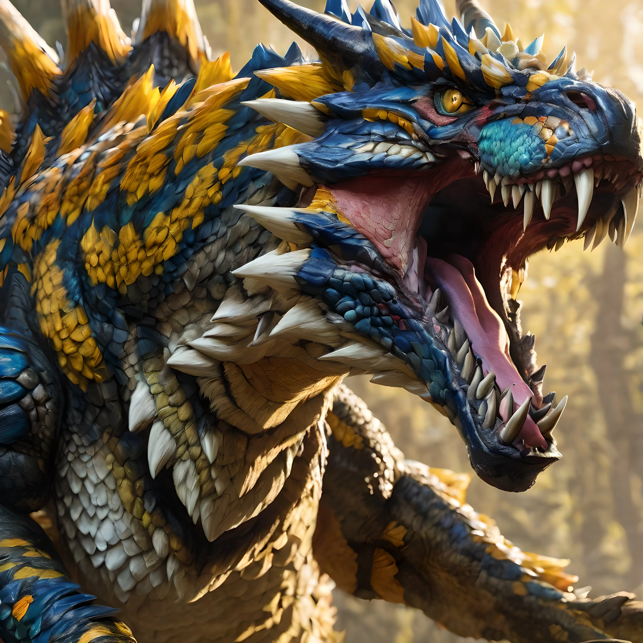 Tigrex Monster Hunter Detail