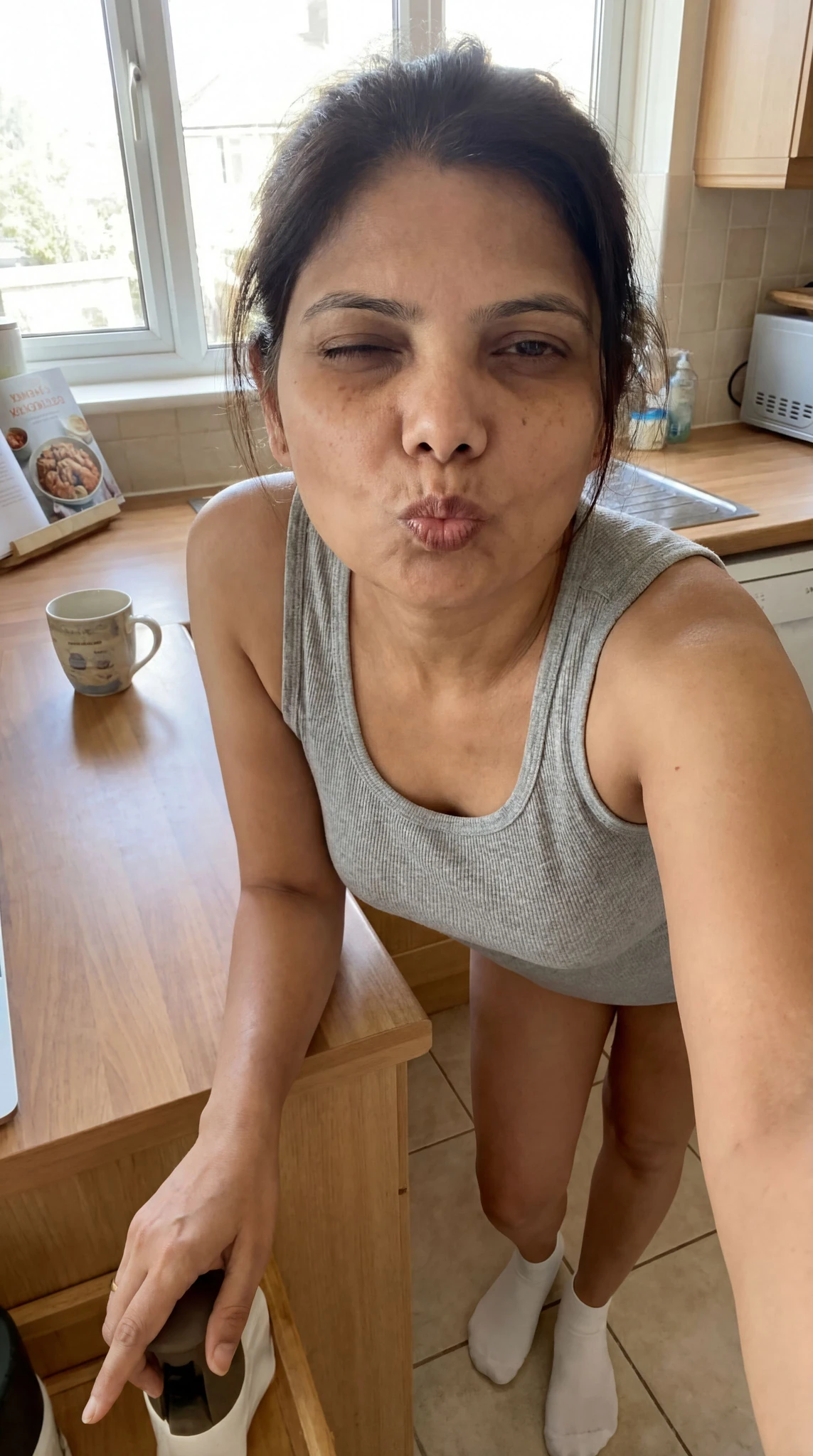 Woman Kitchen Tanktop Flirty