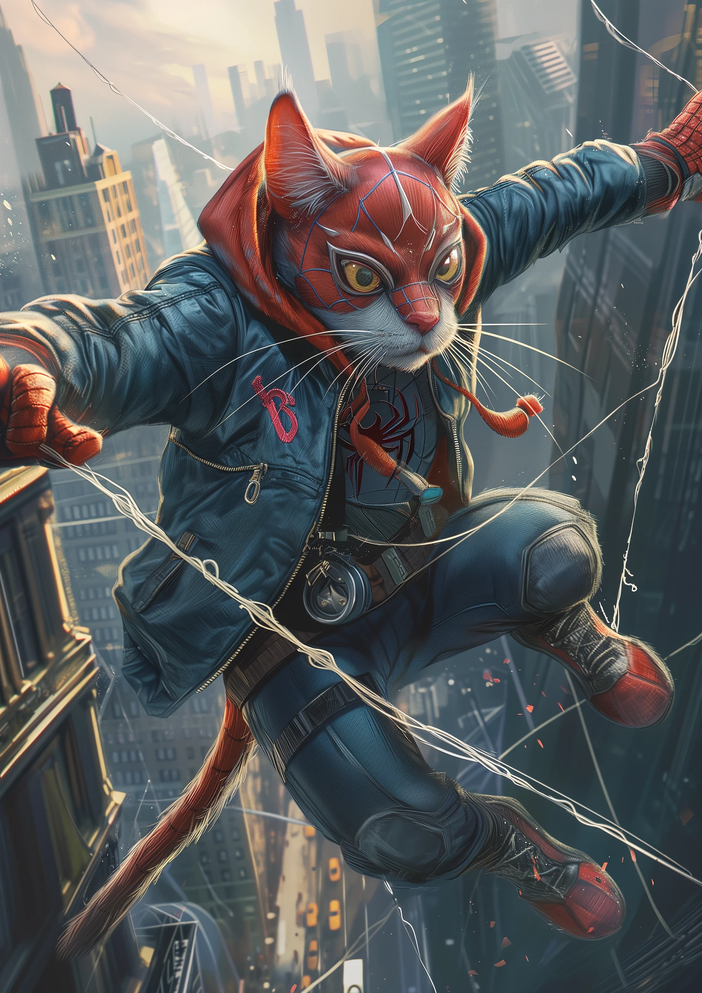 amazing spidercat