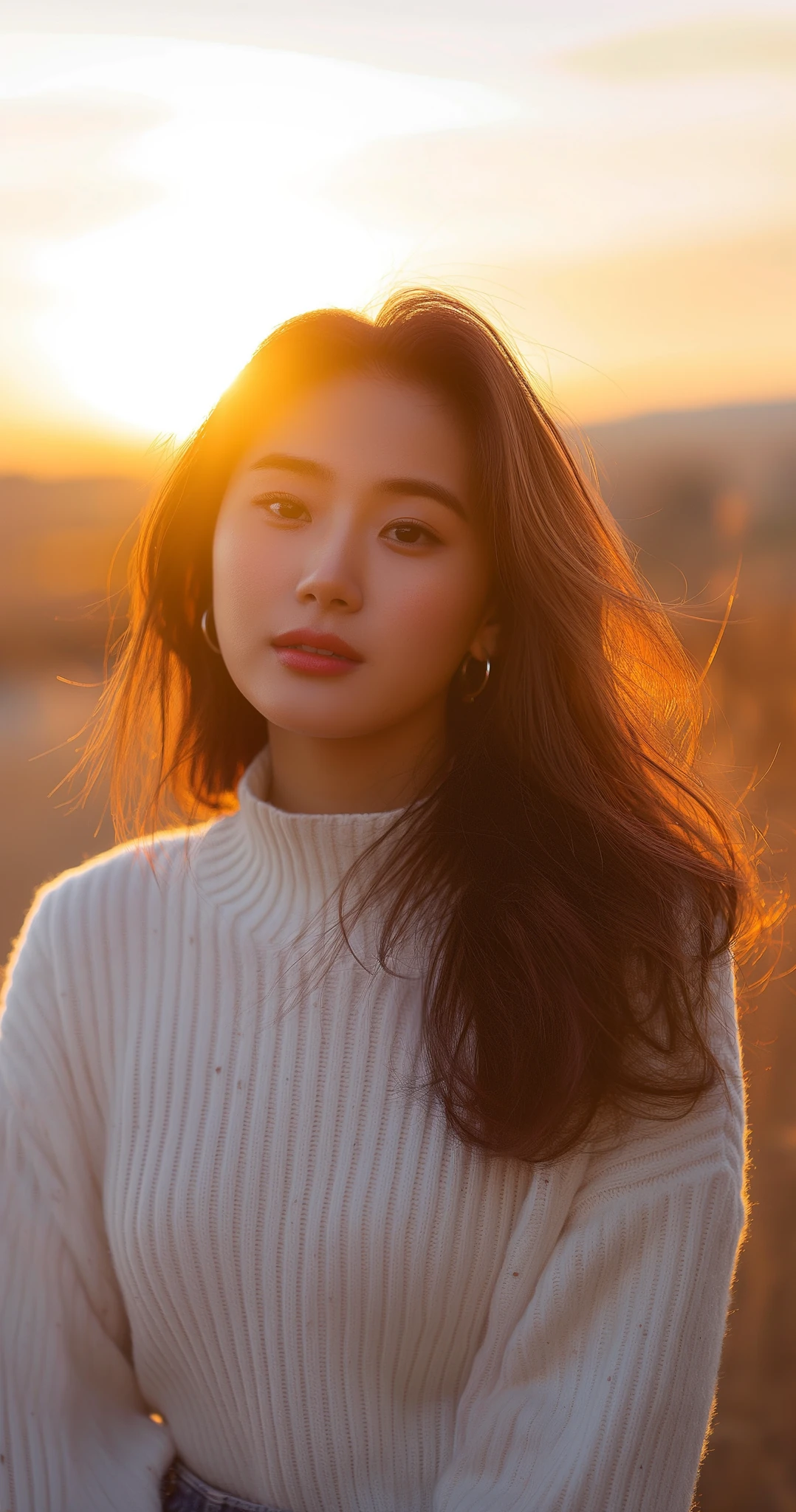 Korean Woman Film Photography