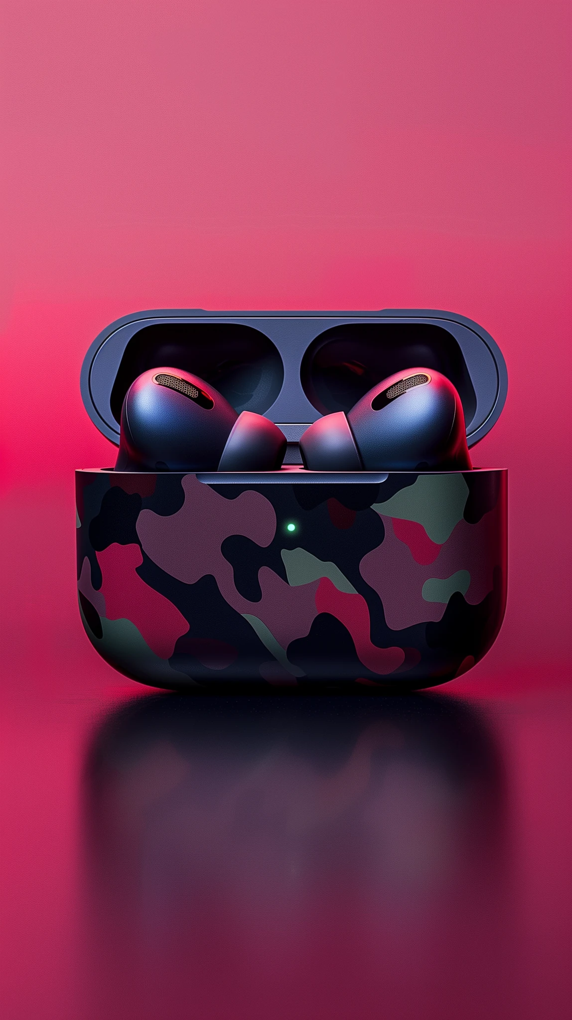 AirPods Pro Camouflage Neon