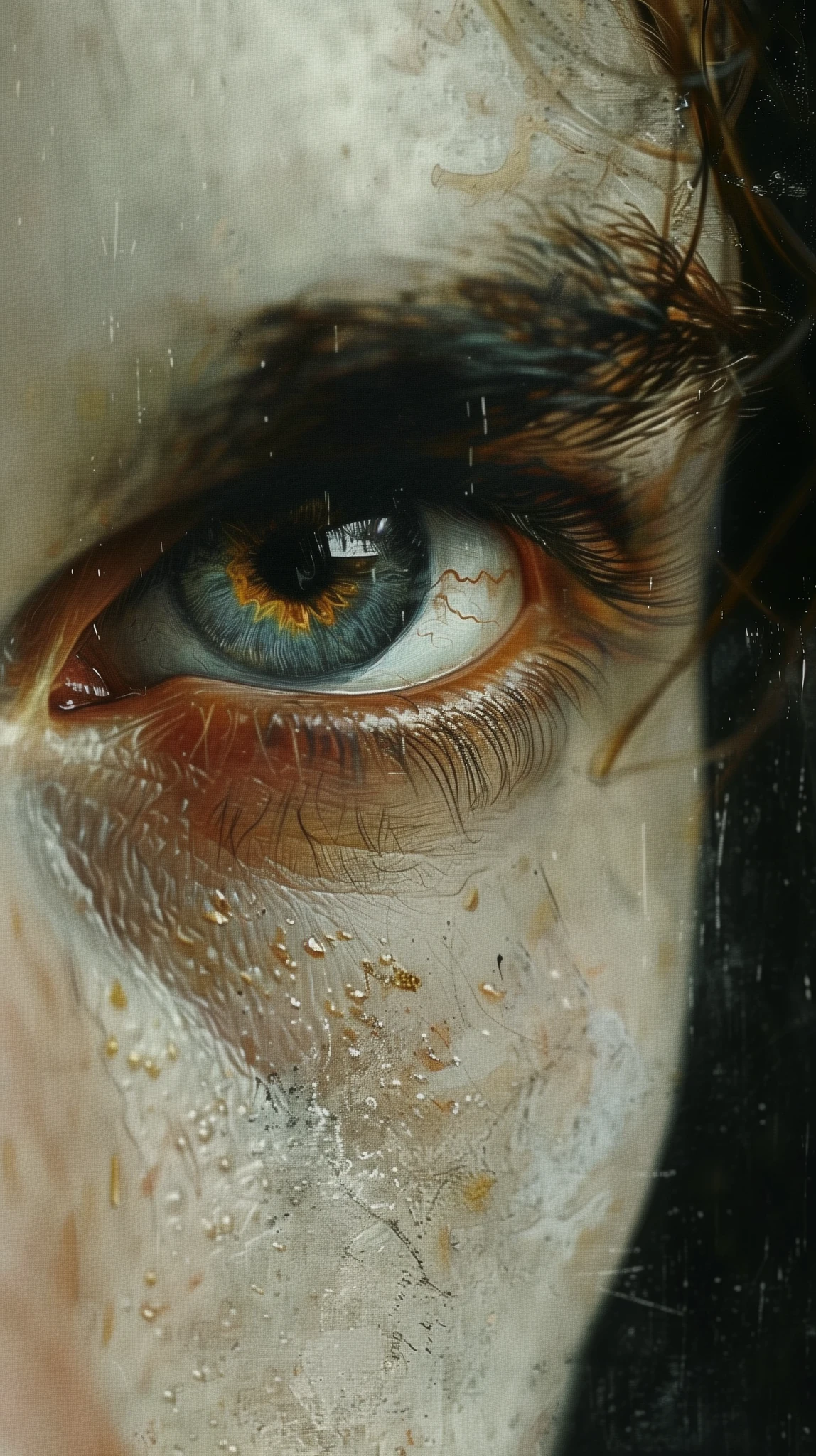 Man Oil Painting Minimalist