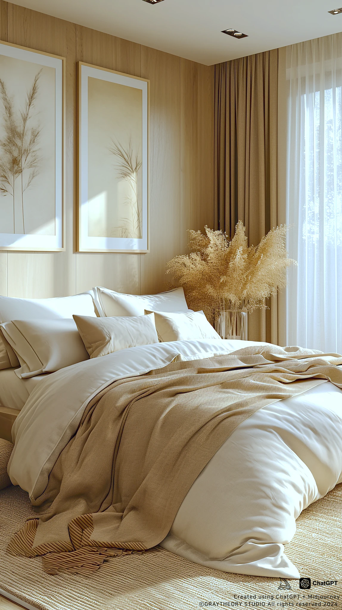 Minimalist Bedroom Modernist Interior
