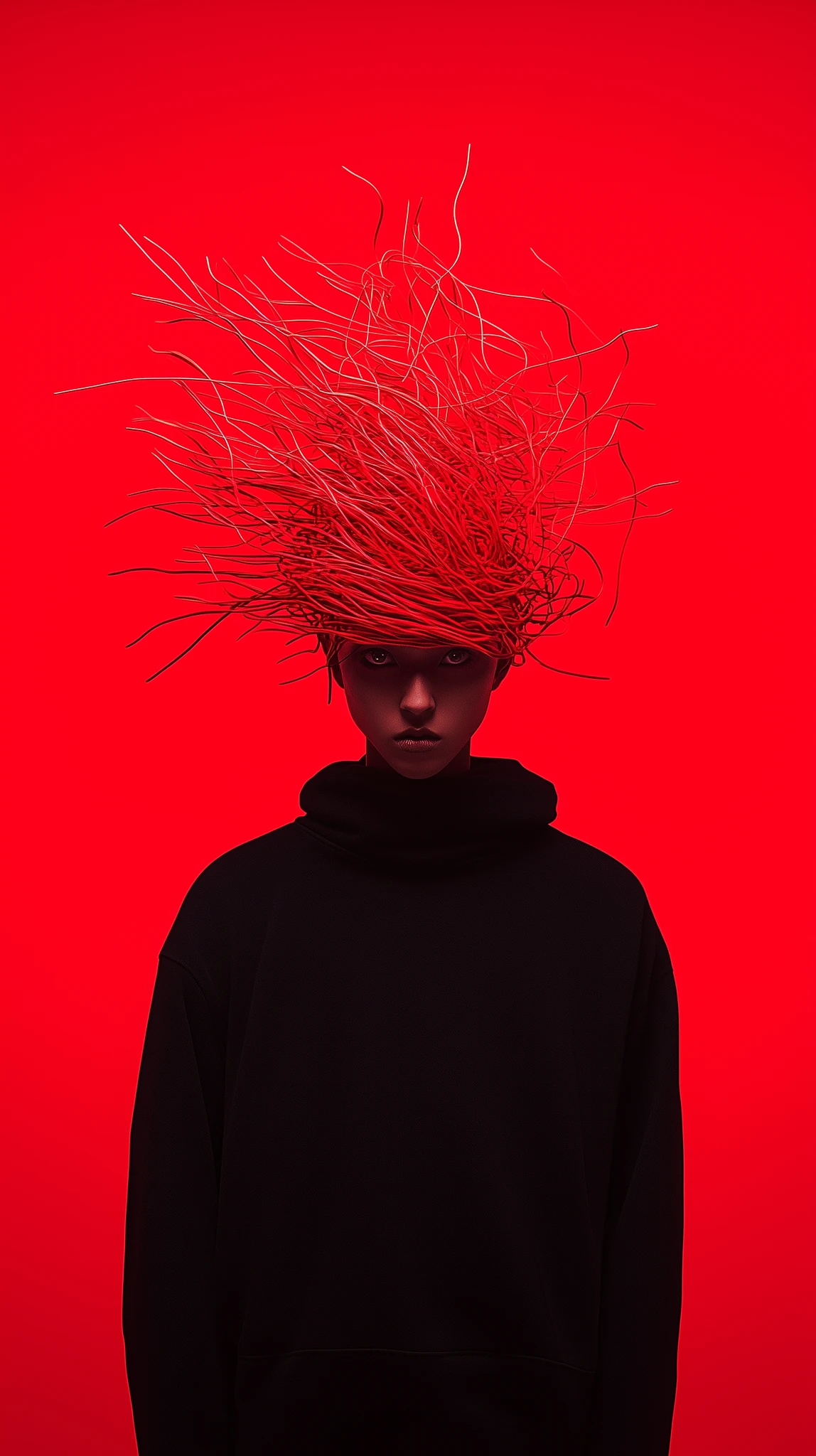 Red Thunder Figure Avant-Garde