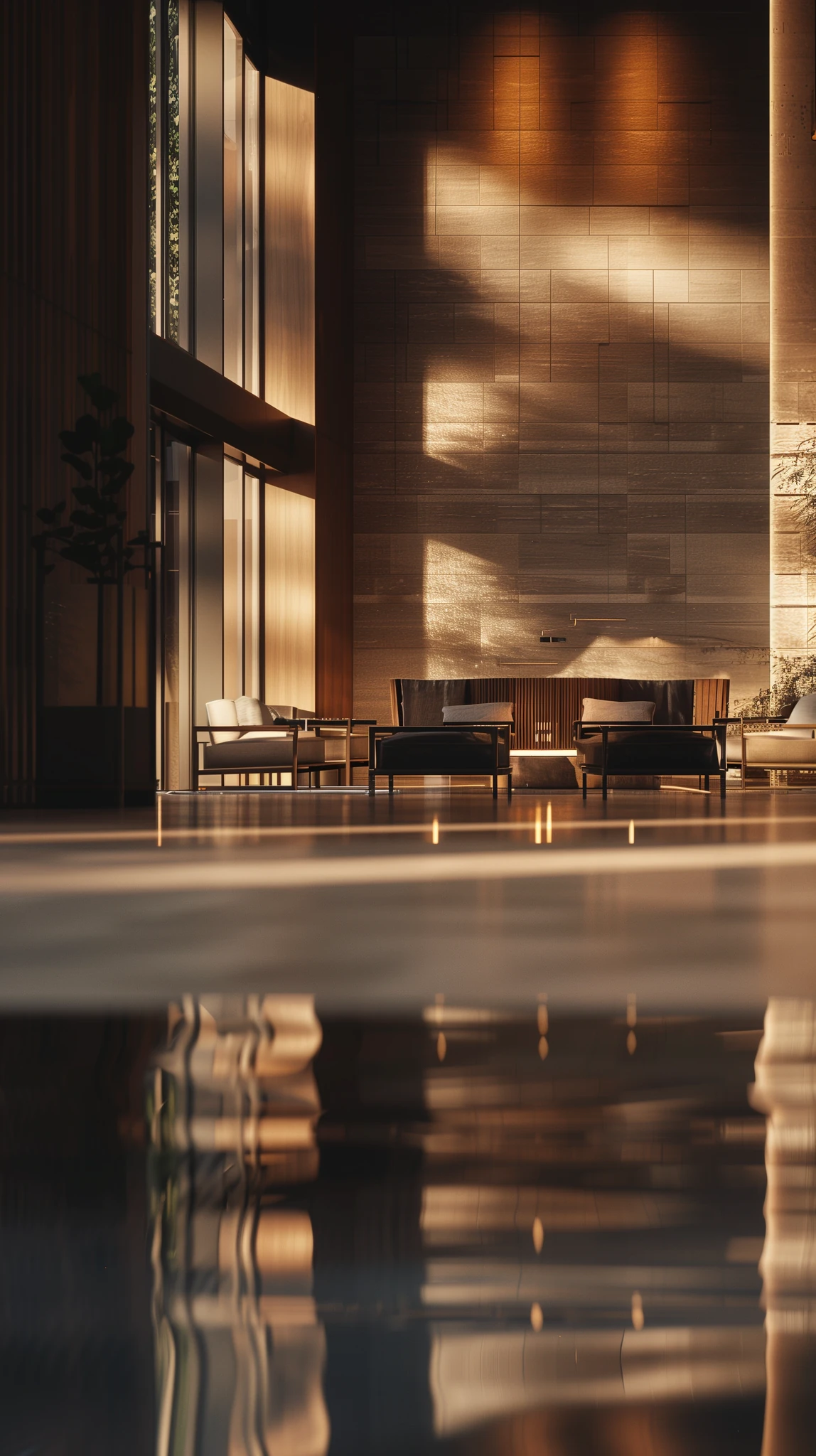 Boutique hotel reception