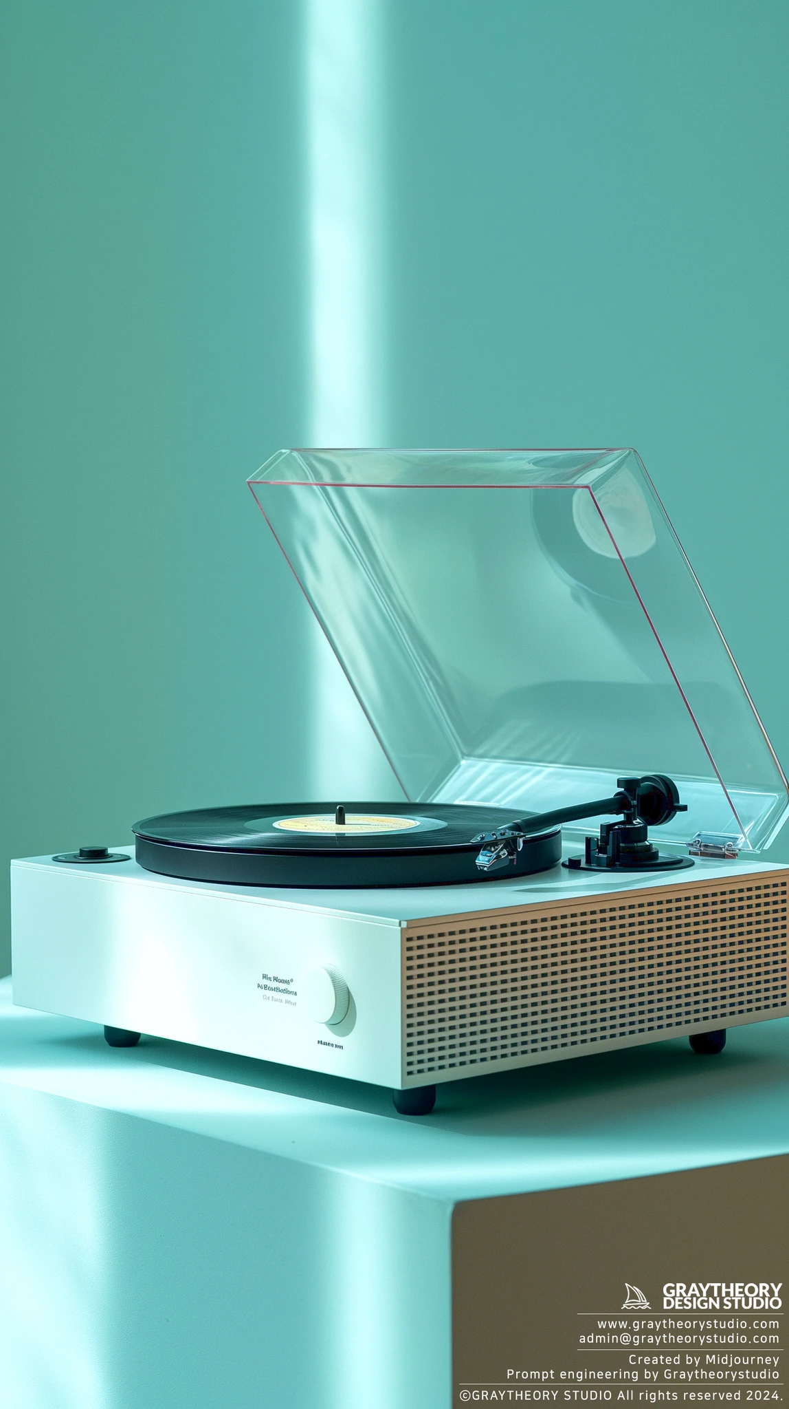 Braun SK4 Record Player Minimalist