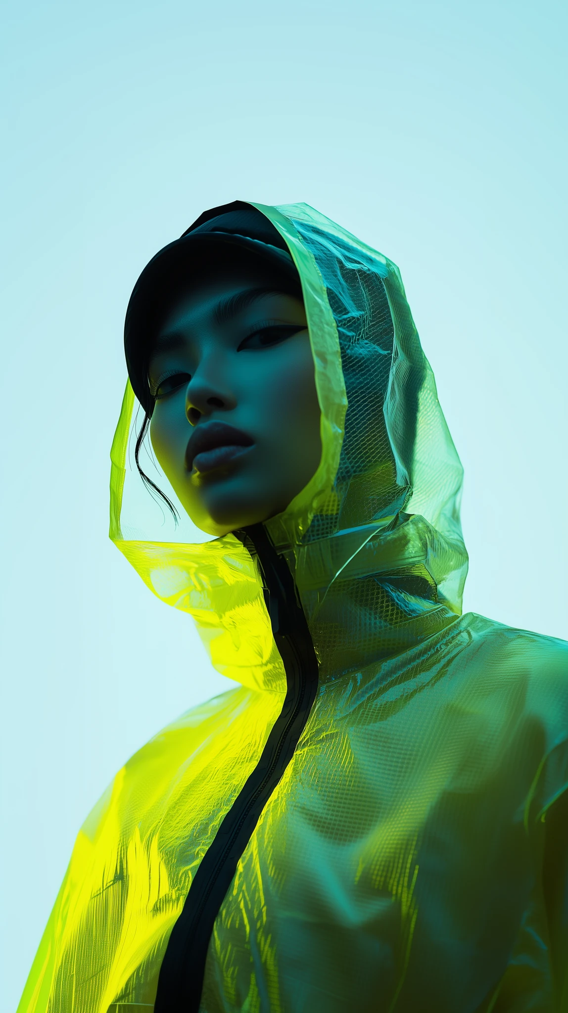 Woman Aerogel Suit Futuristic Fashion