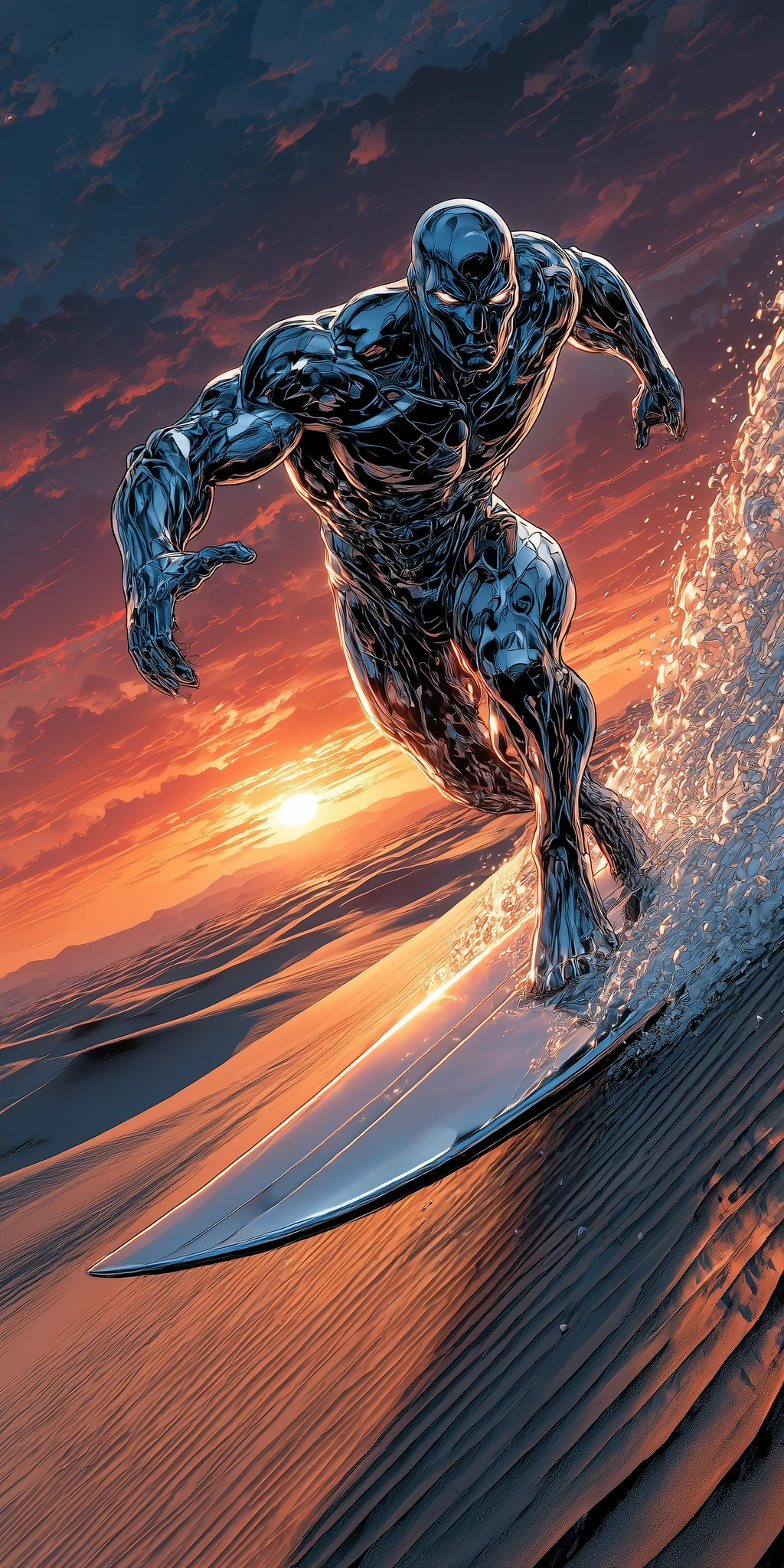 Silver Surfer Sand Dunes Cinematic