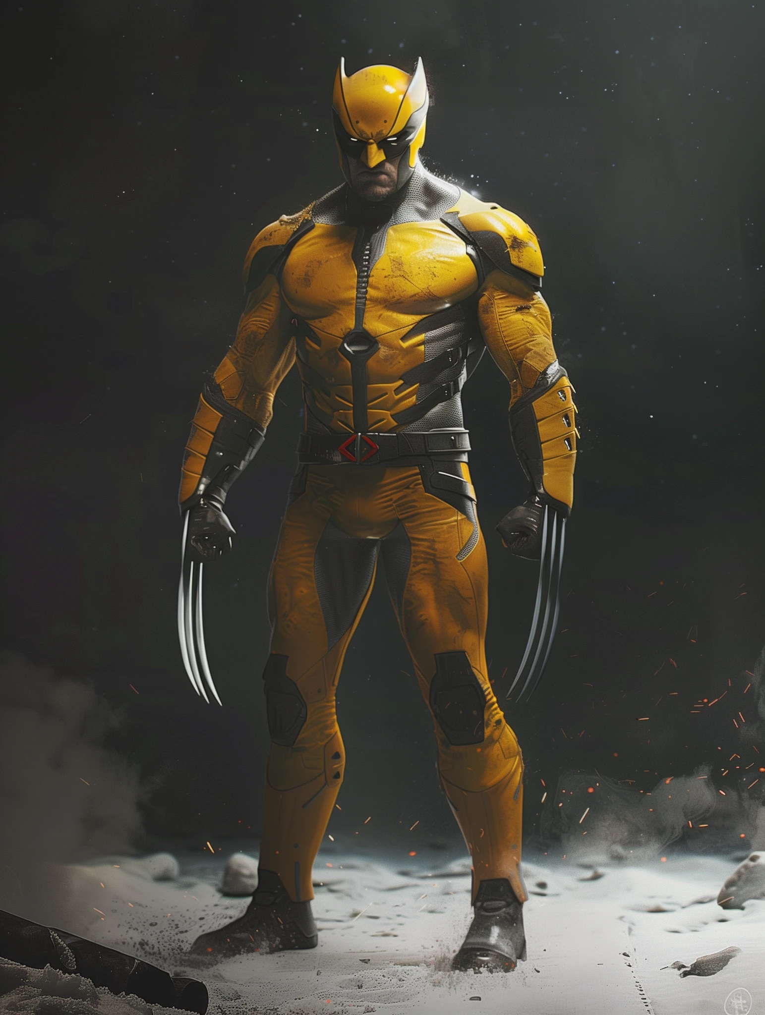 Wolverine Yellow Suit Concept Art
