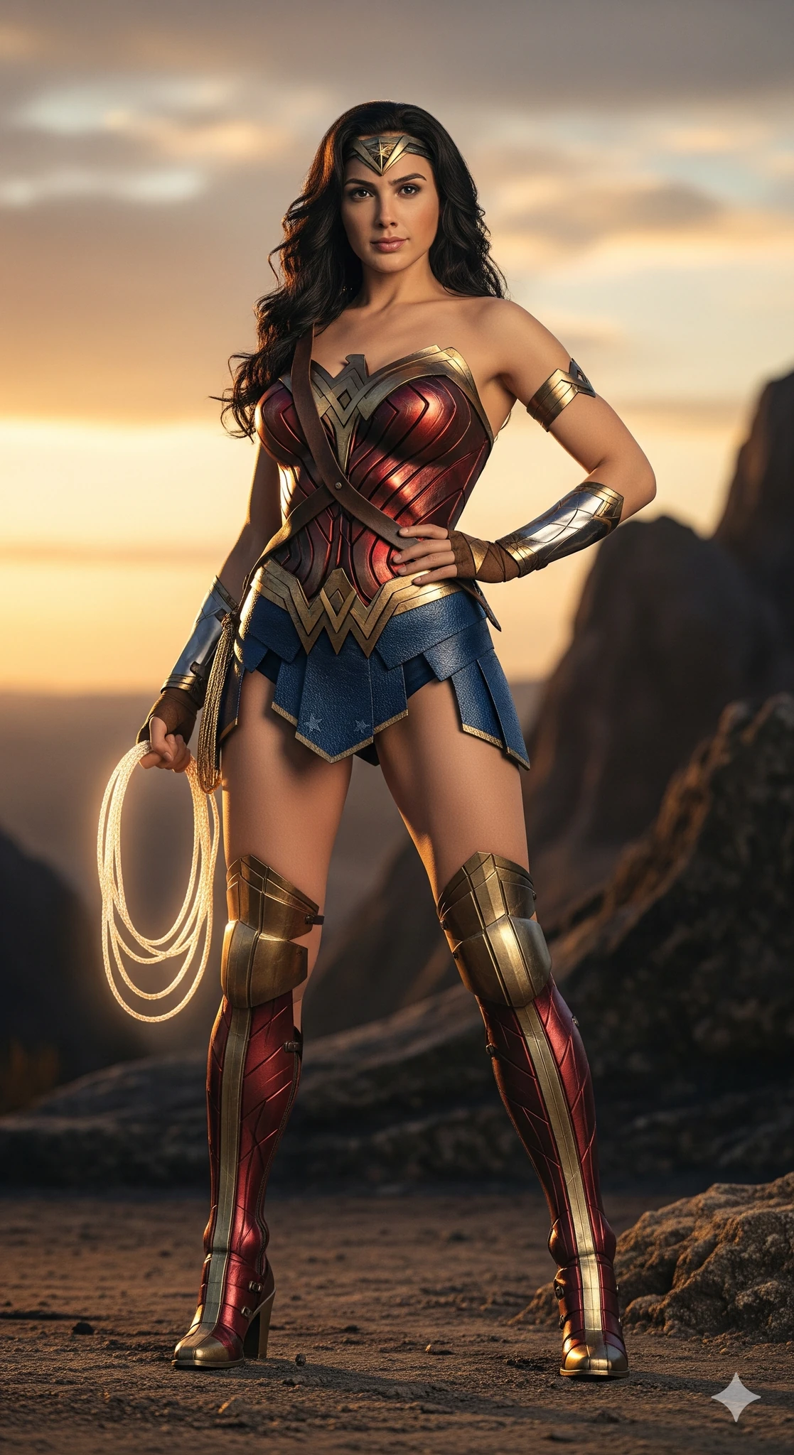 Wonder Woman Full Body Photo