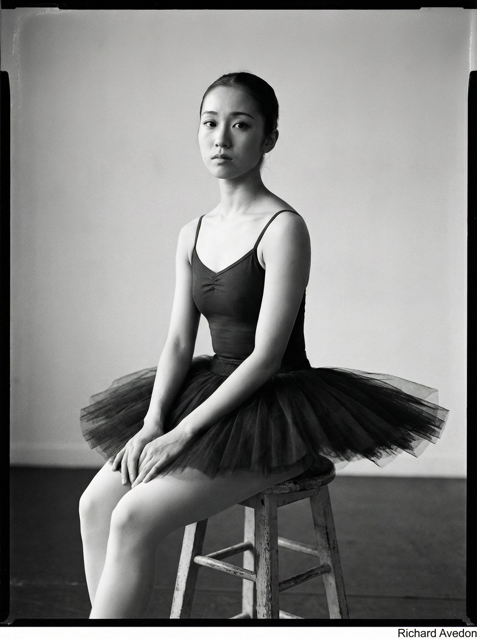 Japanese Ballerina Studio Film Grain